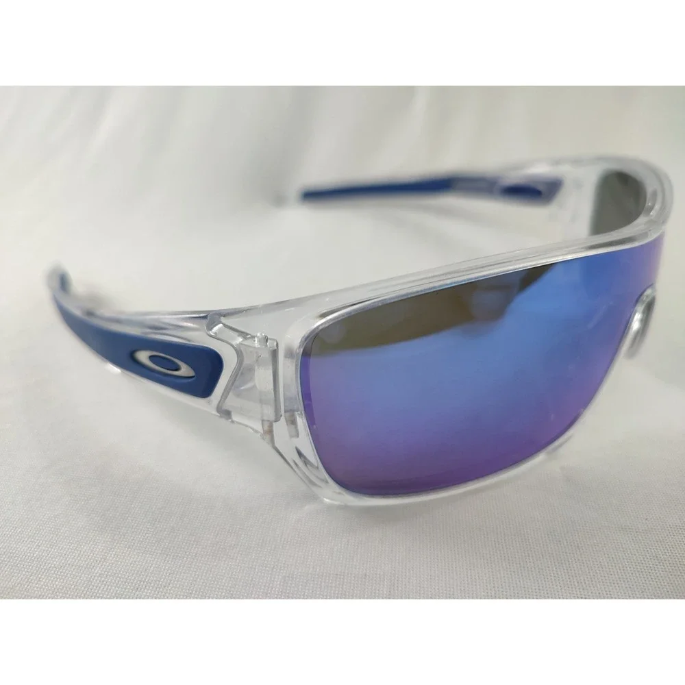 Oakley Turbine Rotor OO9307-10 Sunglasses Polished Clear Sapphire Iridium‎ USA